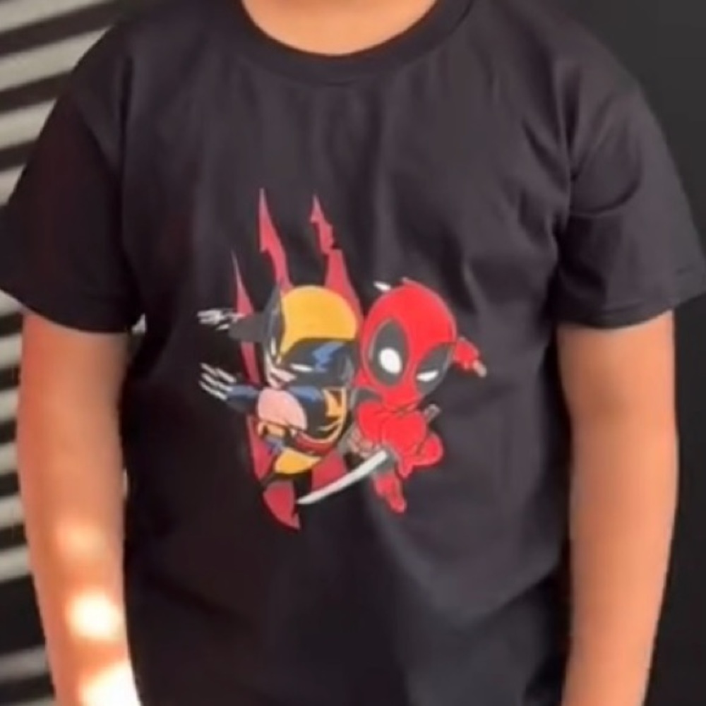 DEADPOOL WOLVERINE CUSTOMIZED SHIRT NEW